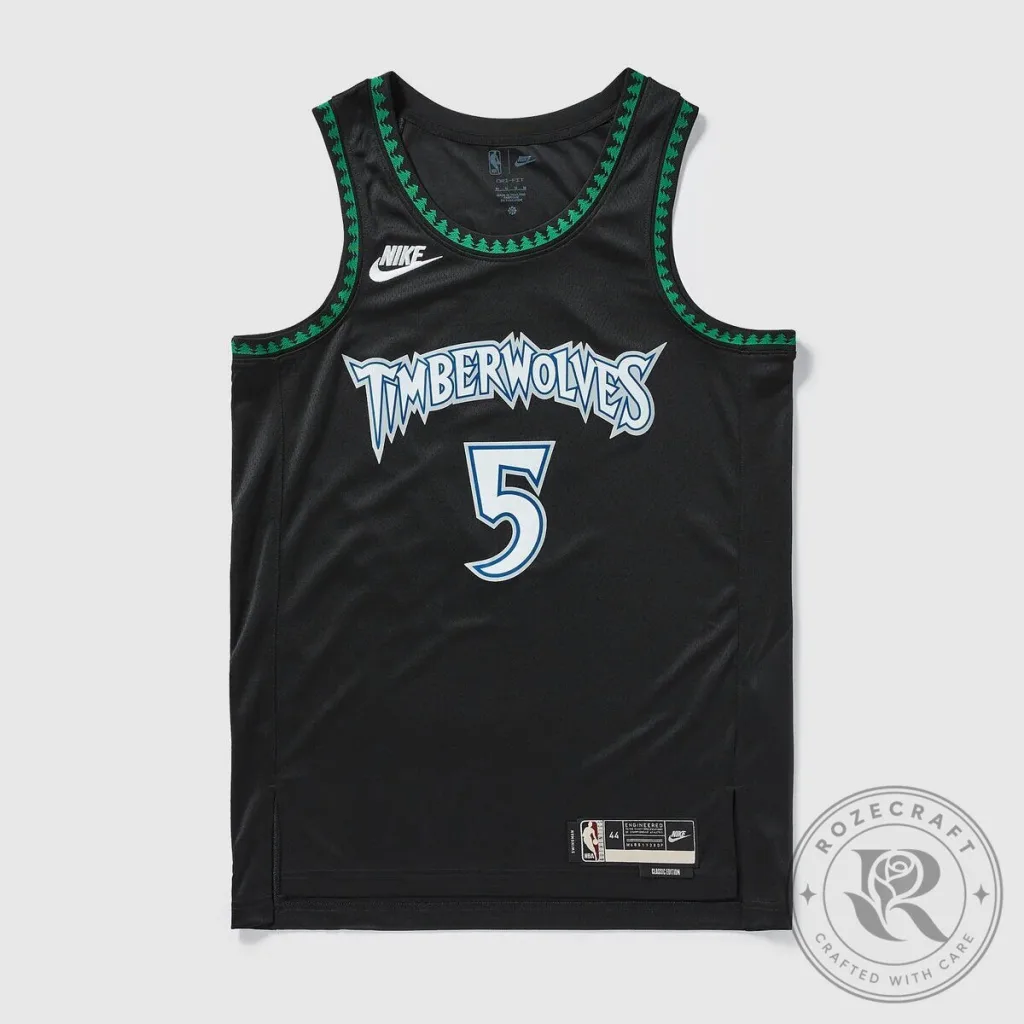 Anthony Edwards Minnesota Timberwolves Black Basketball Jersey Anthony Edwards Minnesota Timberwolves Black Basketball Jersey