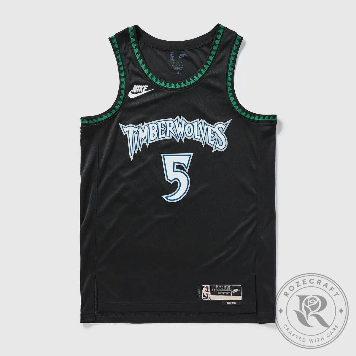 Anthony Edwards Minnesota Timberwolves Black Basketball Jersey
