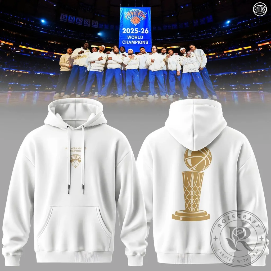 2025-2026 Basketball Hoodie for New York Knicks World Champions 2025-2026 Basketball Hoodie for New York Knicks World Champions