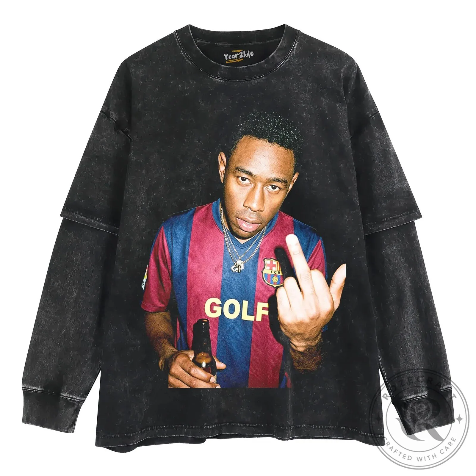 Tyler The Creator Golf Wang Barcelona Football Club Fan T-Shirt 12 Tyler The Creator Golf Wang Barcelona Football Club Fan T-Shirt