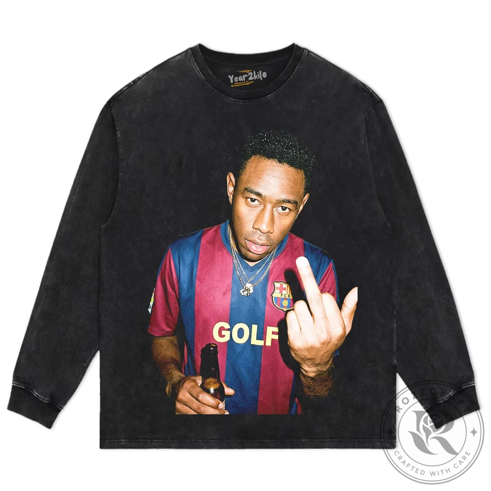 Tyler The Creator Golf Wang Barcelona Football Club Fan T-Shirt 14 Tyler The Creator Golf Wang Barcelona Football Club Fan T-Shirt